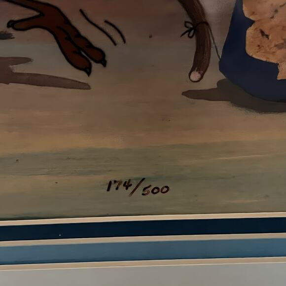 Looney Tunes Road Runner Wile E. Coyote Limited Edition Animation Cel Art Rare - Picture 3 of 11
